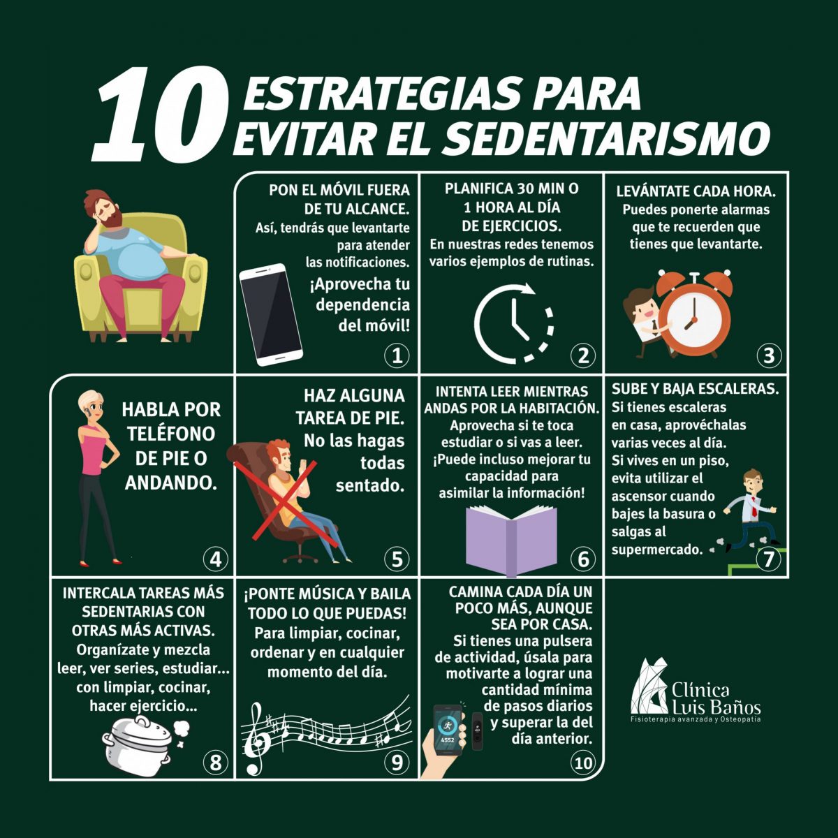 5 formas de luchar contra el sedentarismo en tu puesto de trabajo